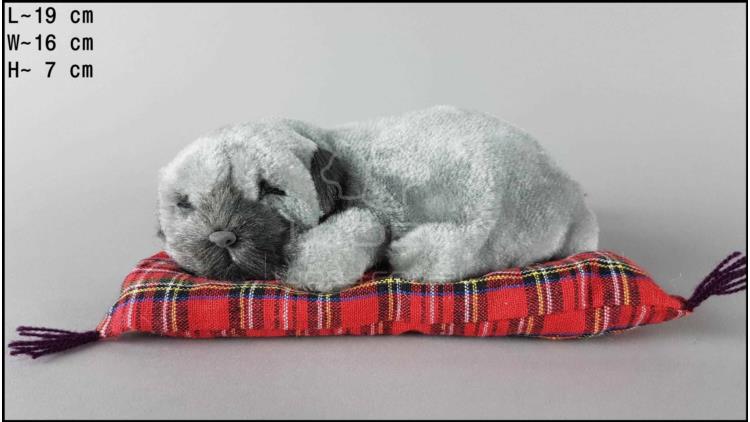 Dog Shar Pei on a pillow - Size S