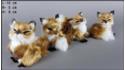 Middle-sized little foxes (4 pcs in a box)