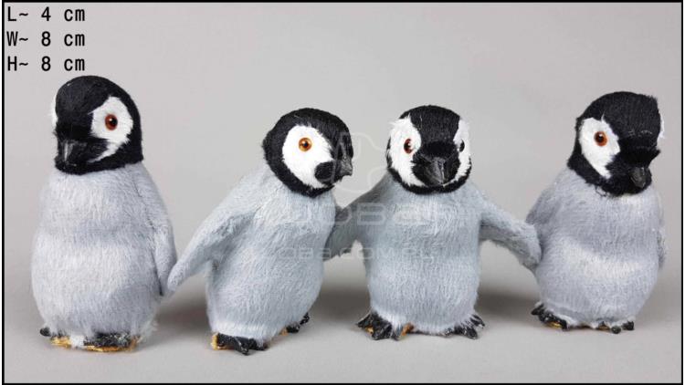 Pingwiny małe (4 szt. w opakowaniu)
