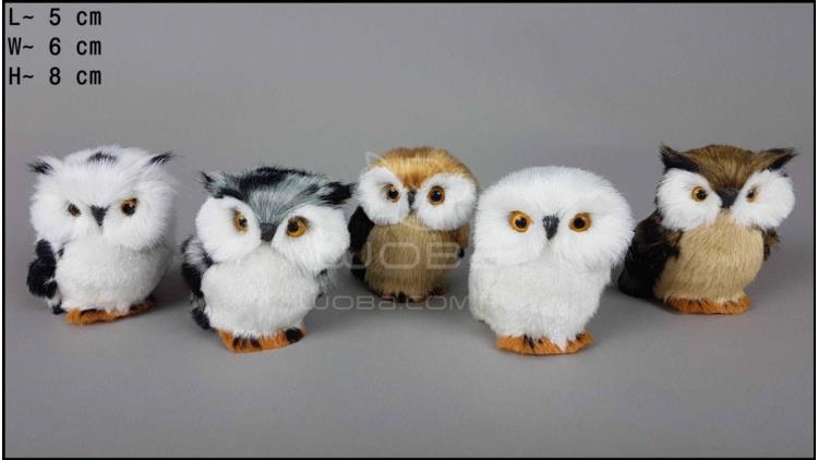 Little owls (5 pcs in a box)