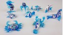Zwierzęta Morskie Seria A (9 sztuk) Niebieska