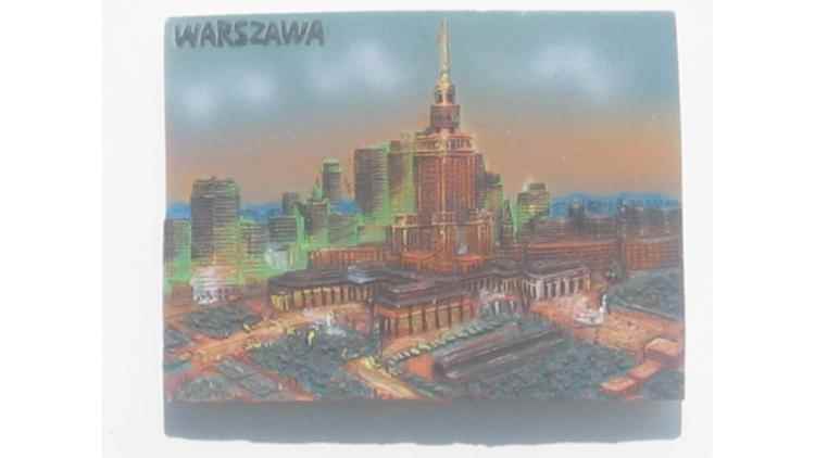 Magnetka - Varšava - Palác kultury a vědy Deska